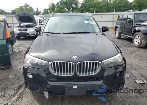 2017 BMW X3 Sdrive28I из США, поврежденный, VIN 5UXWZ7C39H0V91258